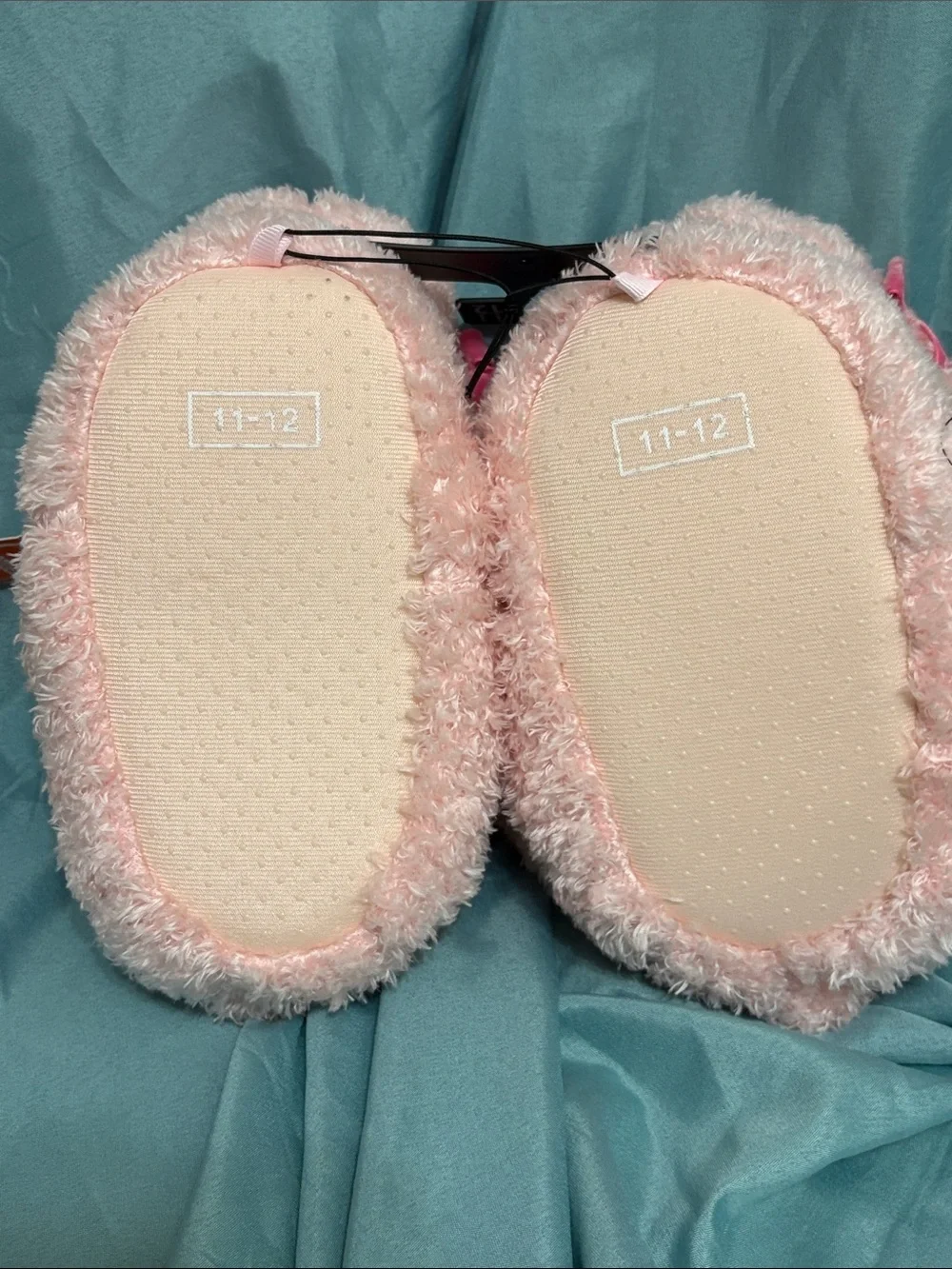 Wonder Nation Pink Poodle Slippers